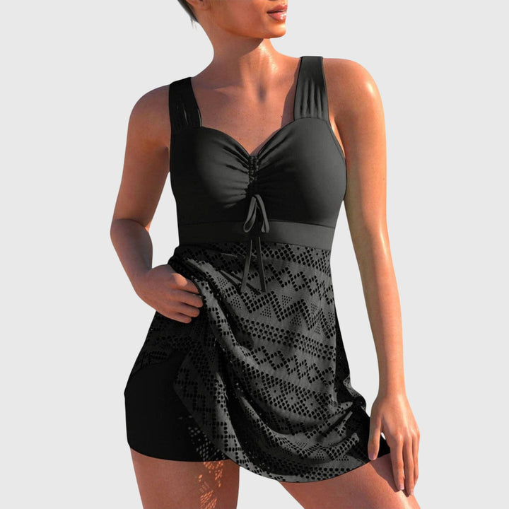SWIMSUIT SET WITH SKIRT FOR WOMEN