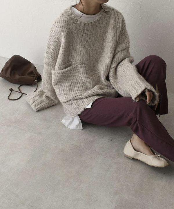VIVIAN – COZY OVERSIZED KNIT SWEATER
