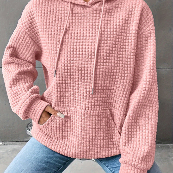 Serena Cozy Textured Hoodie - Elena Harper