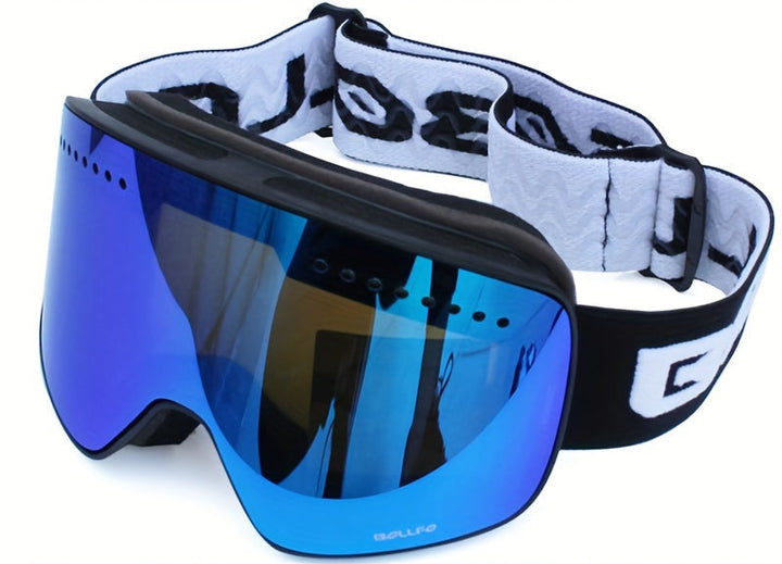 Ski & Snowboard Goggles 25’ - Magnetic Lens and Wind Protection - AlpineGlide - TP - Essential