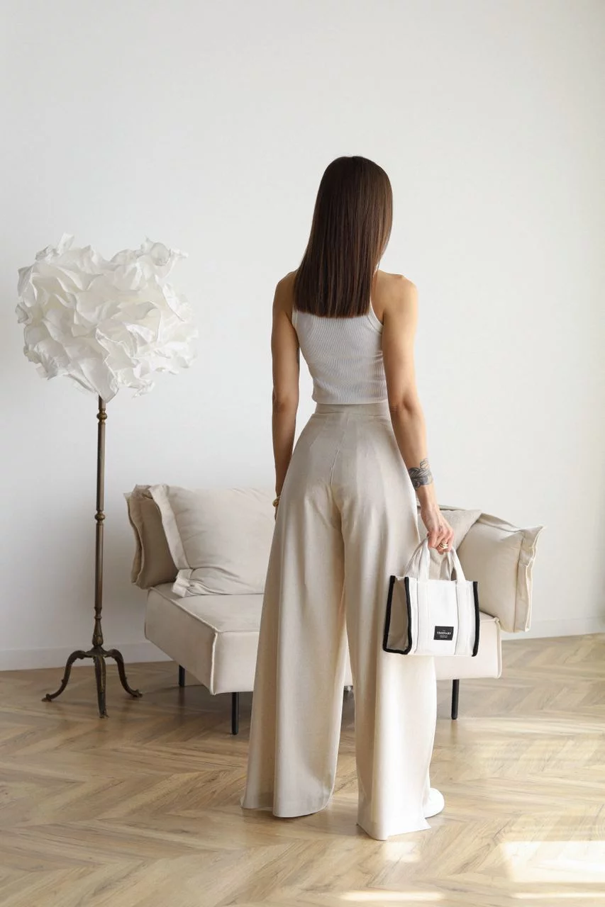 KRISTY - BREEZY LINEN PANTS
