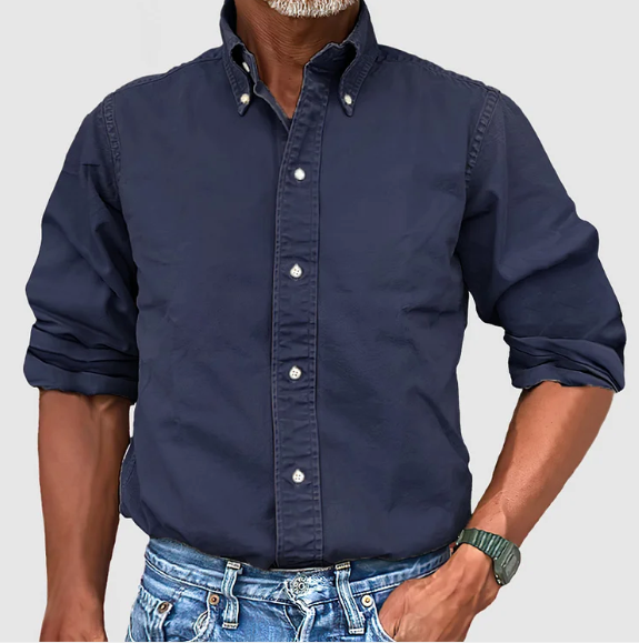 Guillaume - Classic Casual Oxford Shirt for Men