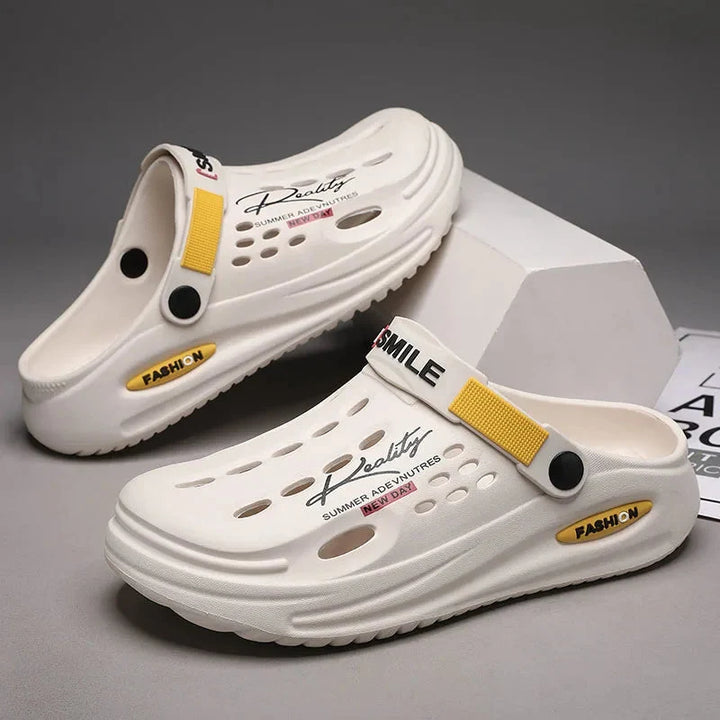 Finn | Comfortable and Breathable Men's Platform Clogs