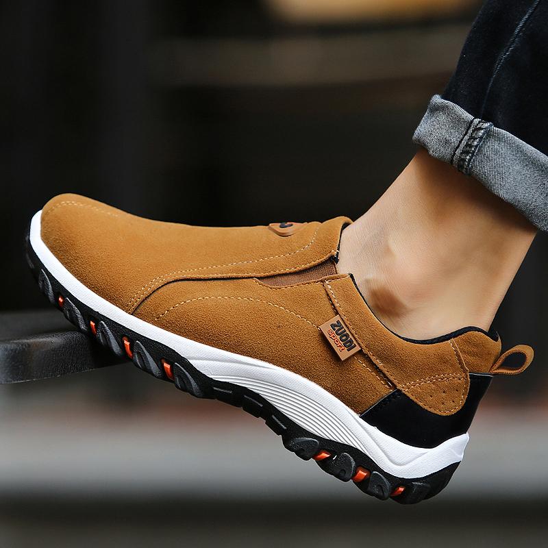 Men's Shoes Breathable Arch Support with Soft Upper Material