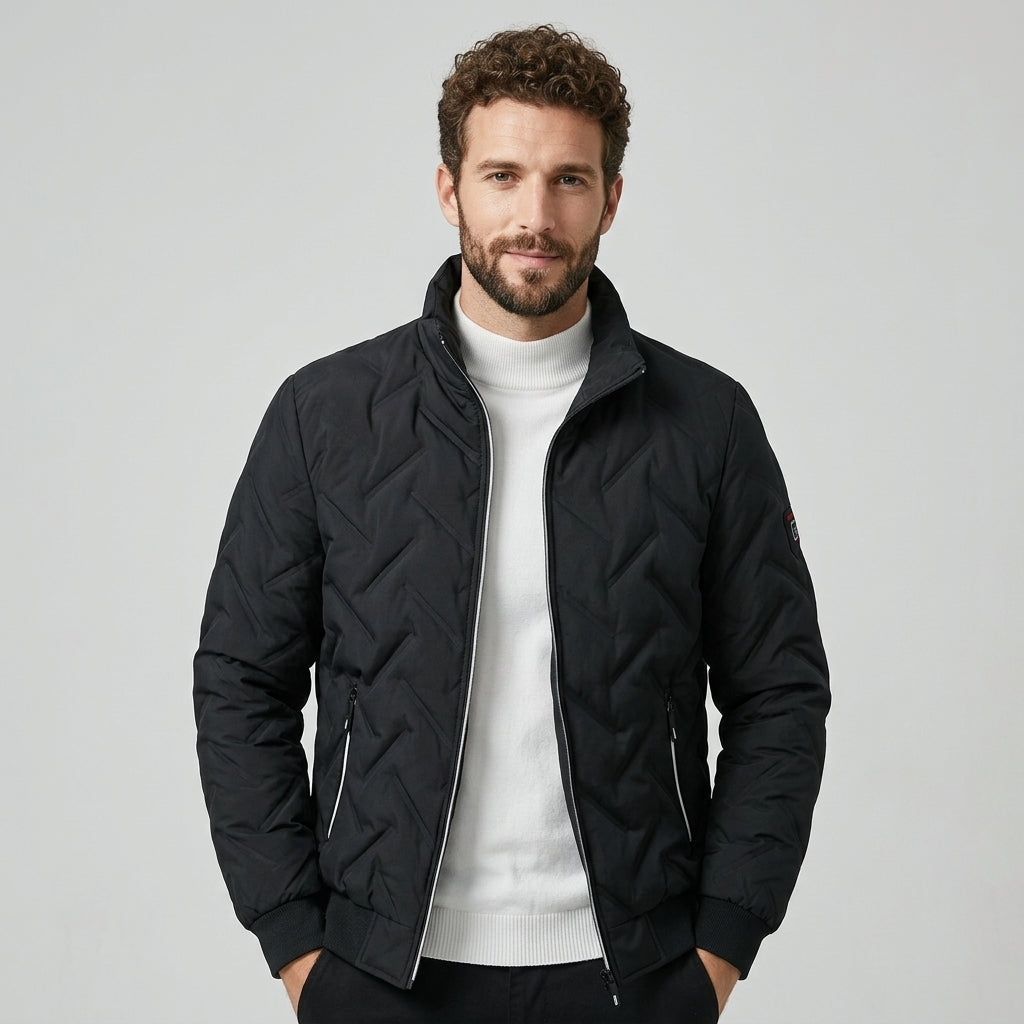 QUILTED BOMBER JACKET MEN