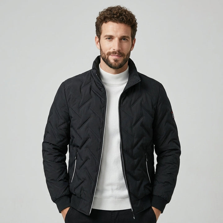 QUILTED BOMBER JACKET MEN