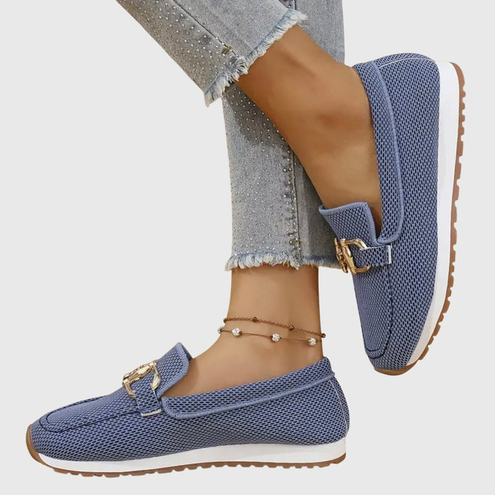 Susana | Slip On Buckle Orthopedic Loafers