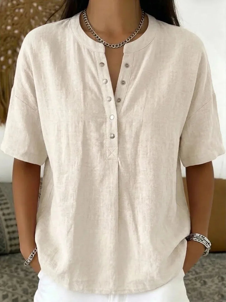 Mies™ | Airy Linen Summer Blouse
