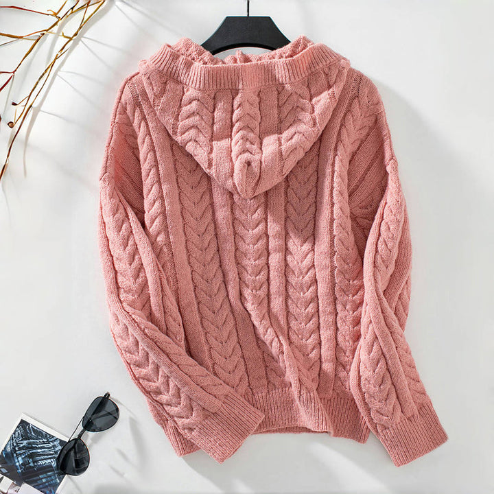 Casual Pullover in Twisted Knit