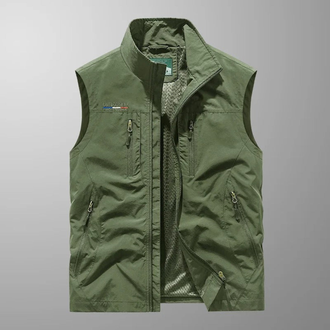 Chantelle™  |  Men's Multi-Pocket Outdoor Gilet