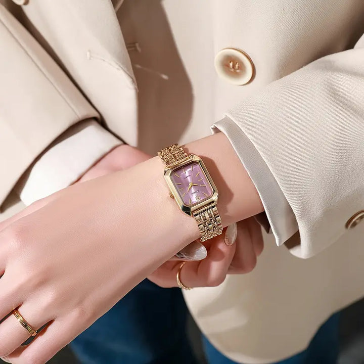 Regalia Link Watch Gold, view 4 - Elena Harper