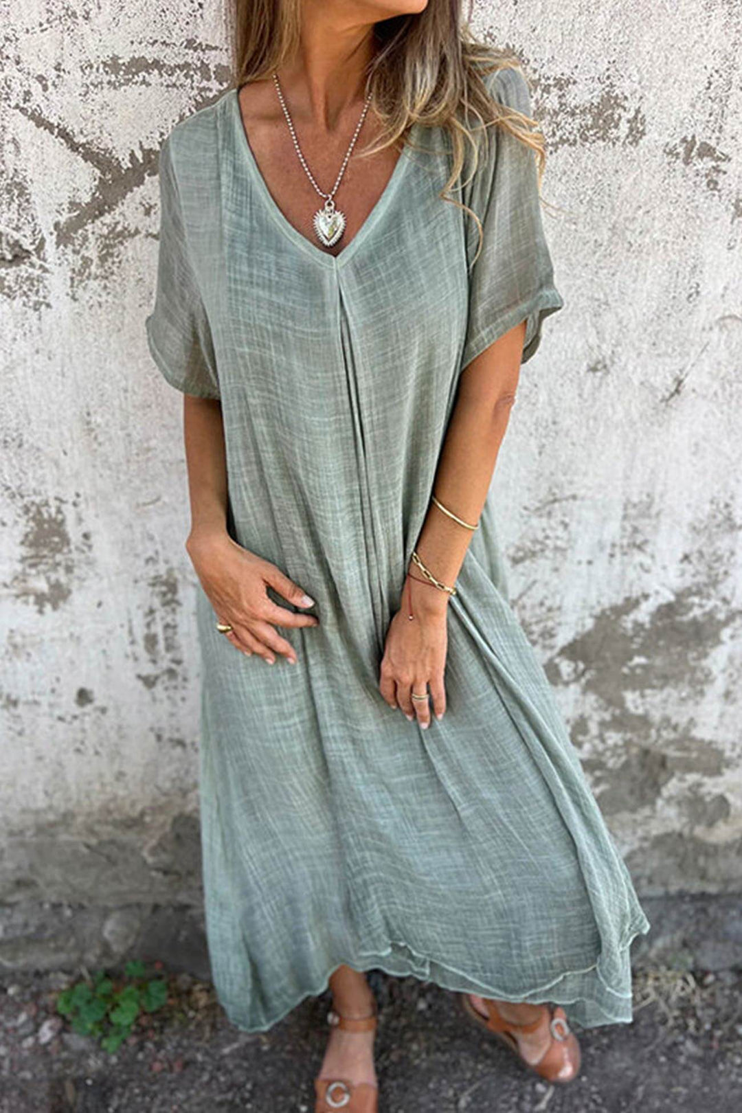 Lightweight Midi Dress - Elena Harper
