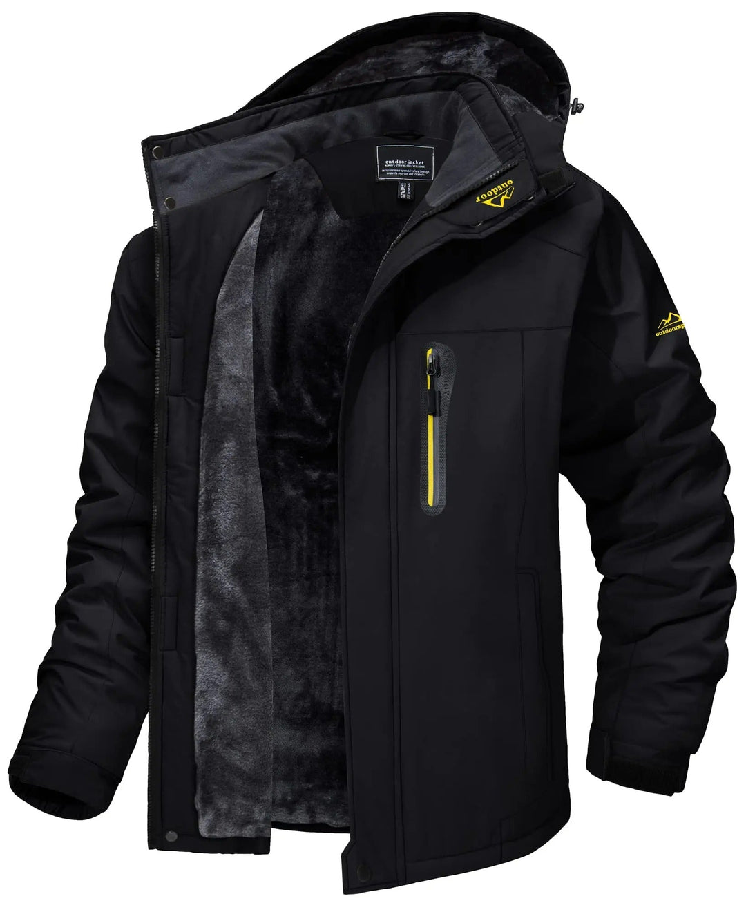WinterWard Waterproof Jacket with Fleece Lining