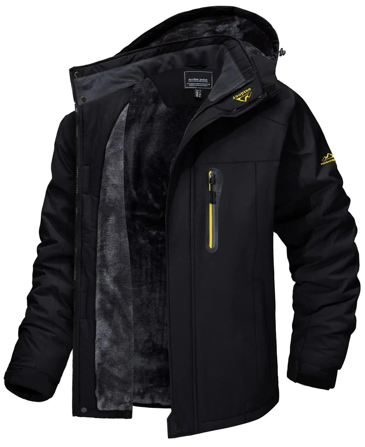 WinterWard Waterproof Jacket with Fleece Lining