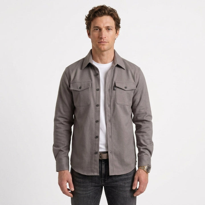Classic Cotton Blend Shirt for Men