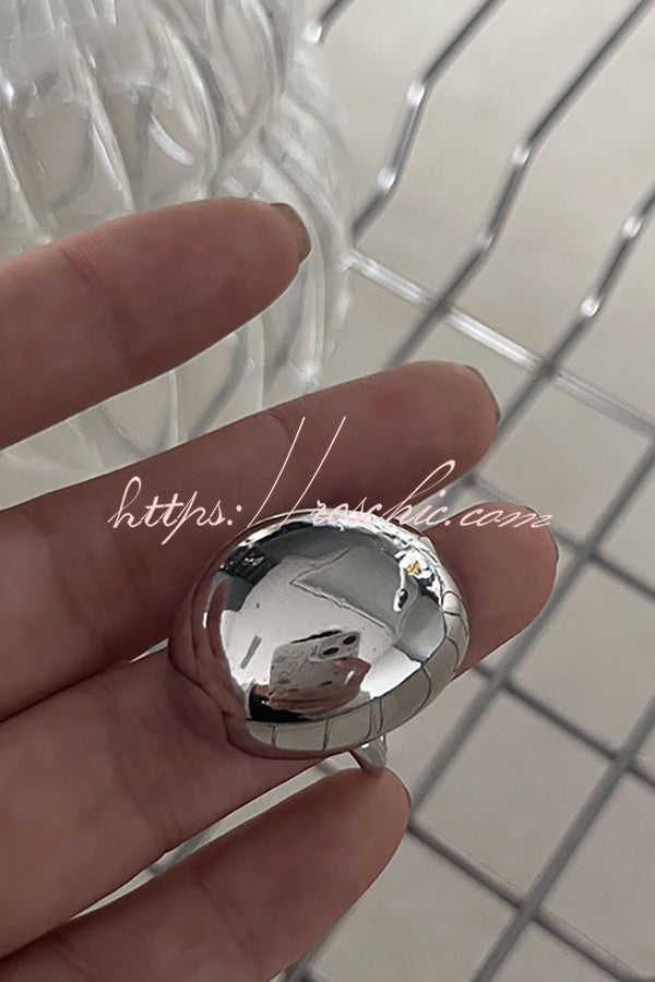 French Vintage-style Polished Ring