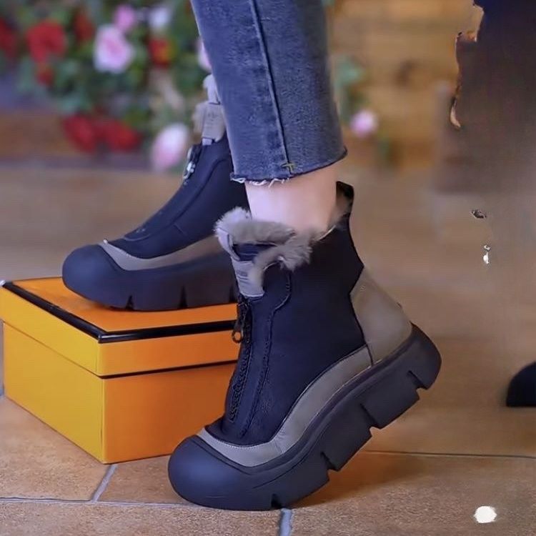 Bettina - Leather Ankle Boots for Everyday Use