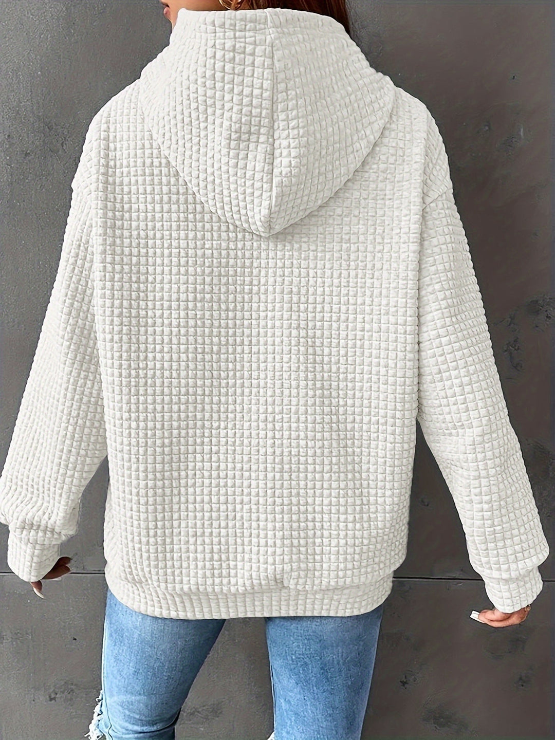 Serena Cozy Textured Hoodie - Elena Harper