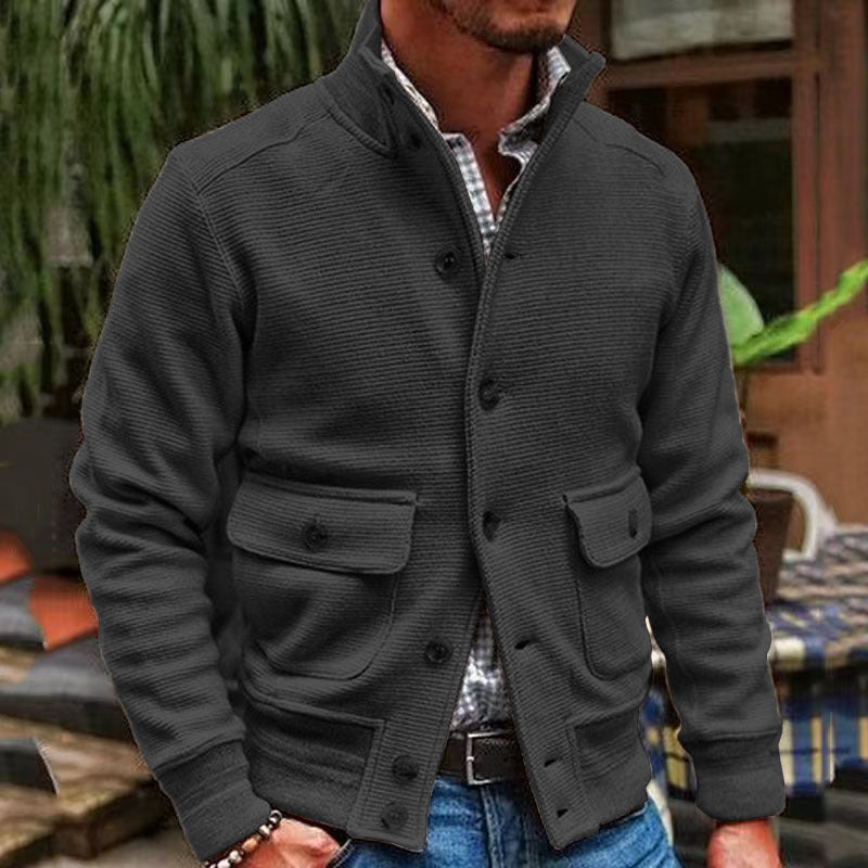 LAURENT MONACO | HIGH COLLAR JACKET FOR MEN