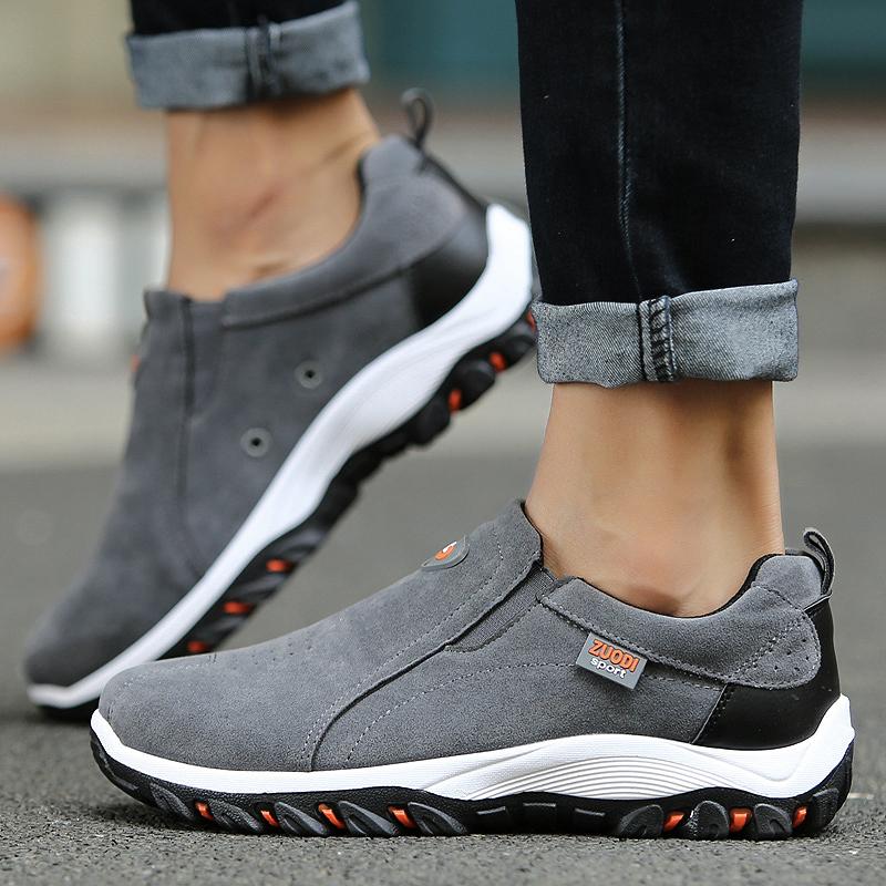 Men's Shoes Breathable Arch Support with Soft Upper Material