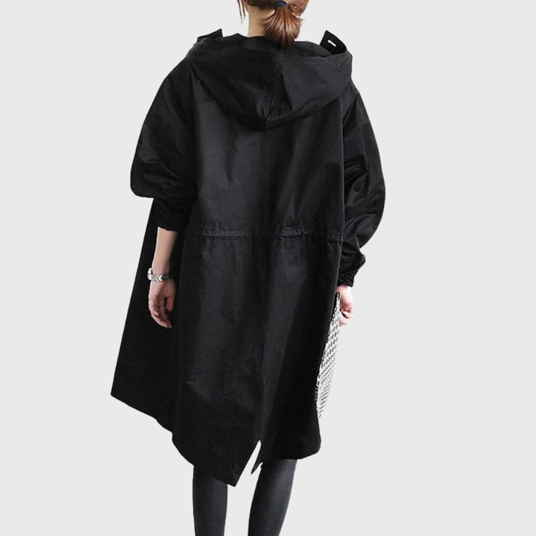Christin | Water-Repellent and Elegant Hooded Trench Coat