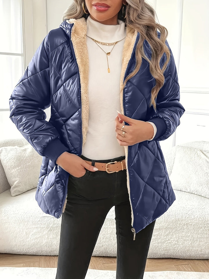 Lydia Winter Comfort Coat, view 8 - Elena Harper