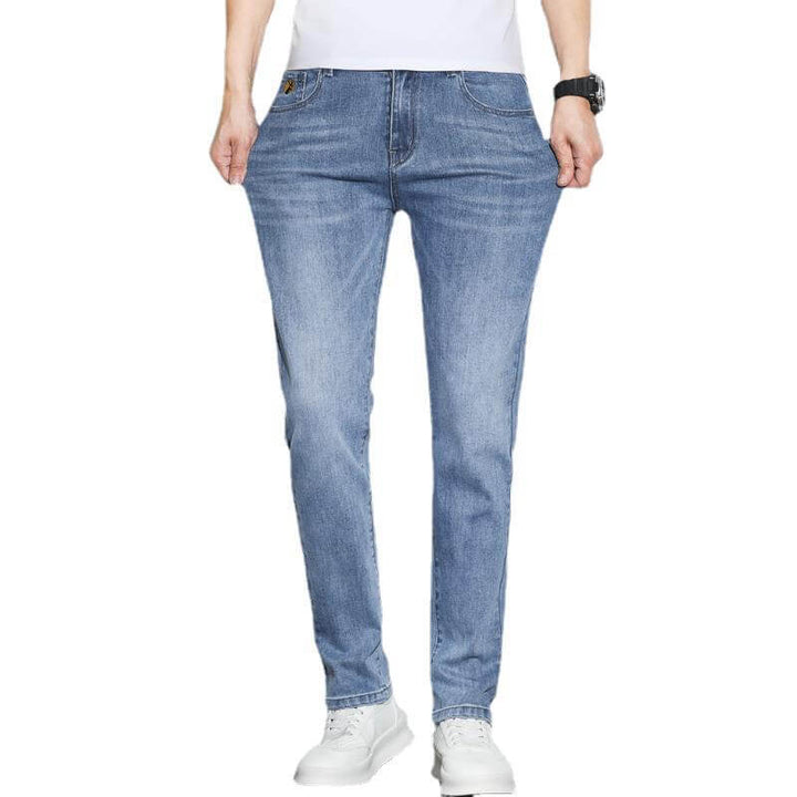 Men's Straight Leg Jeans, view 2 - Elena Harper
