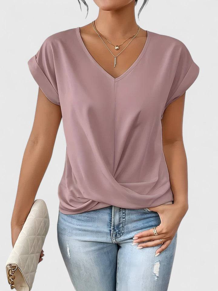 Mahrianne™  |  Comfortable V-neck Top