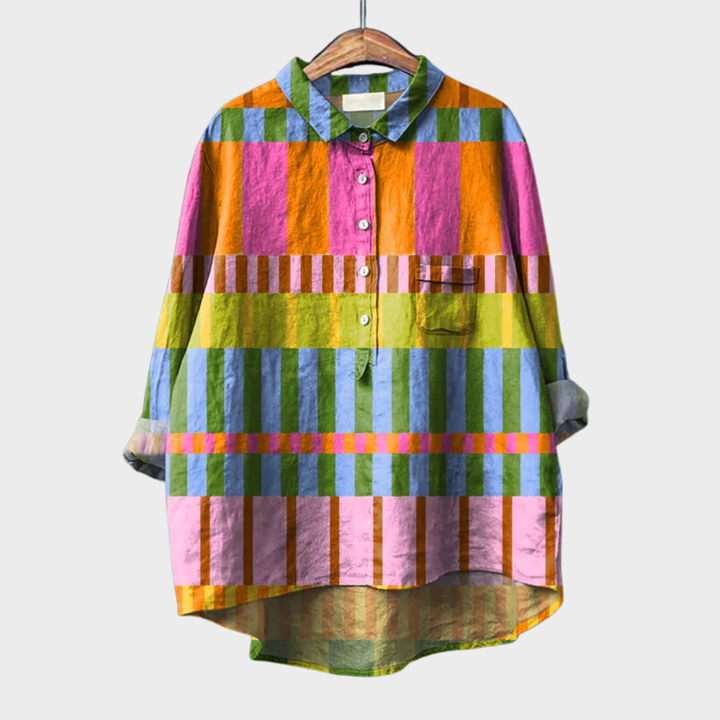 Avery Elegant Breezy Summer Blouse - Elena Harper