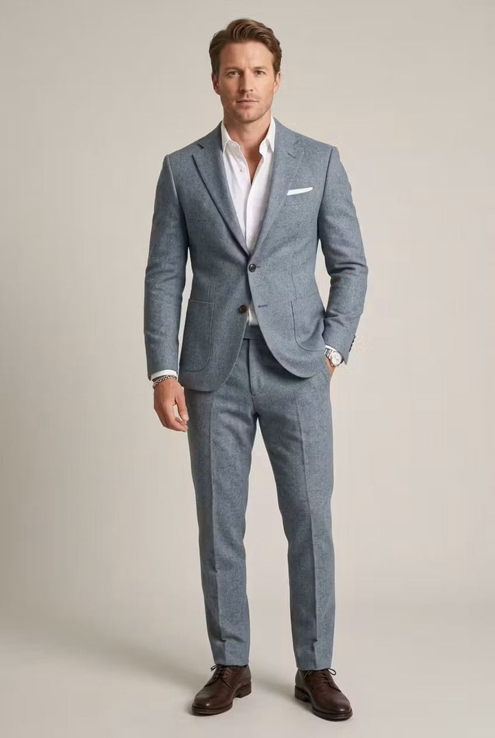 Daniel | Timeless Wedding Suit with Clear Silhouette