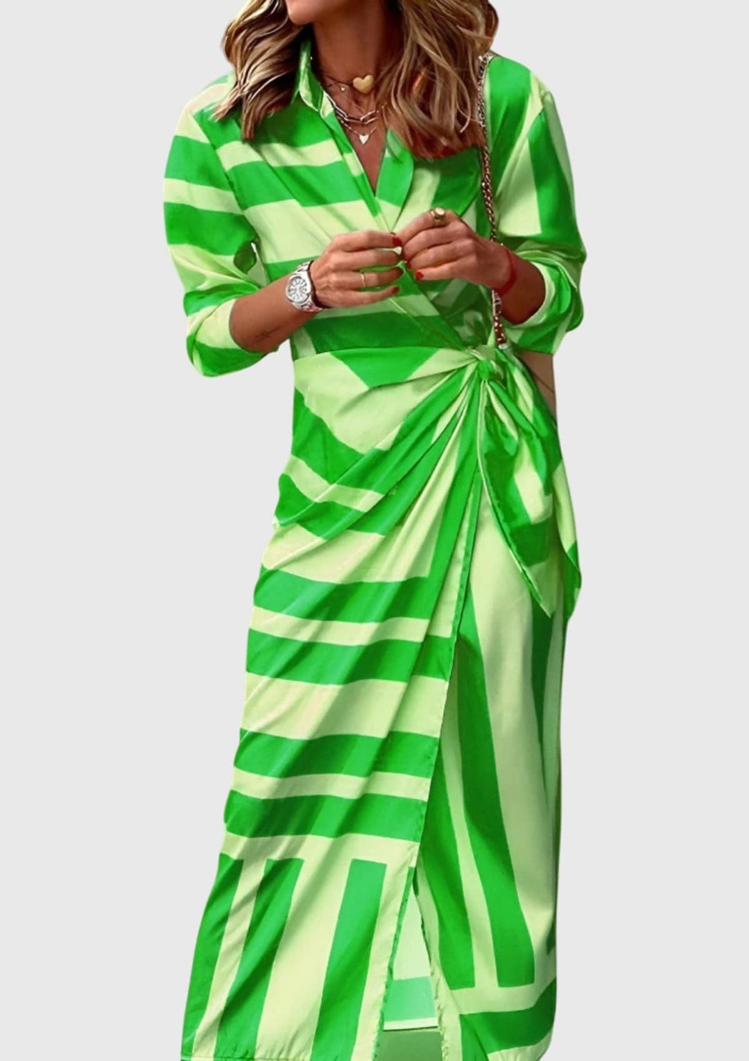 Everly™ elegant wrap dress by Emma & Rose Cape Town featuring a stylish floral print and graceful fit.