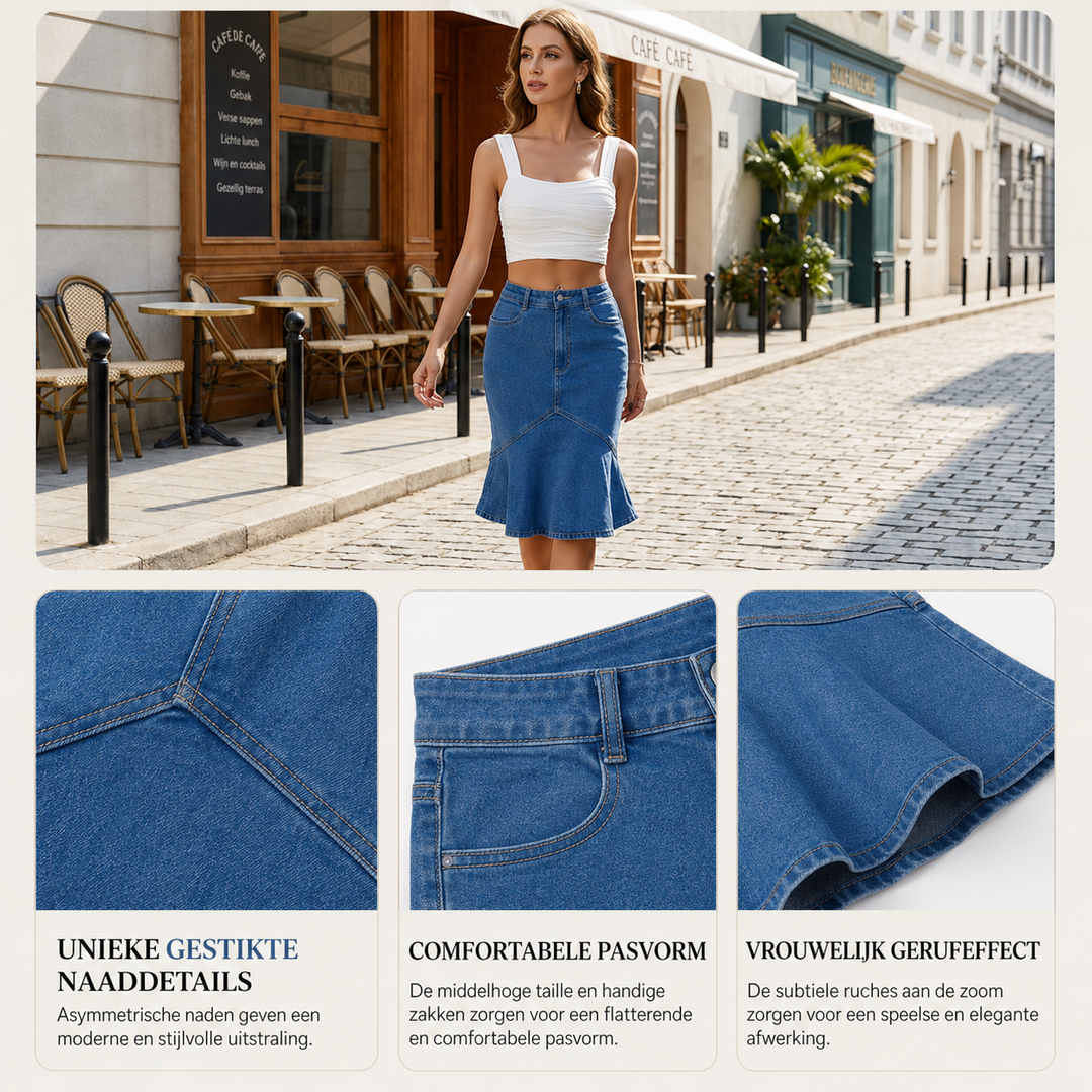 Ivessa™ | High Waisted Tummy Control Skirt