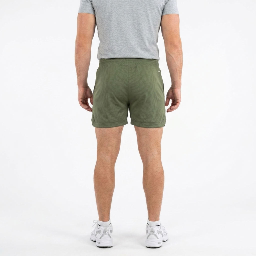 Short Drawstring Swim Shorts For Men
