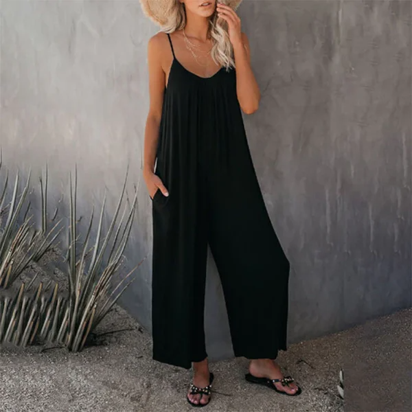 Summer Jumpsuits with Pockets