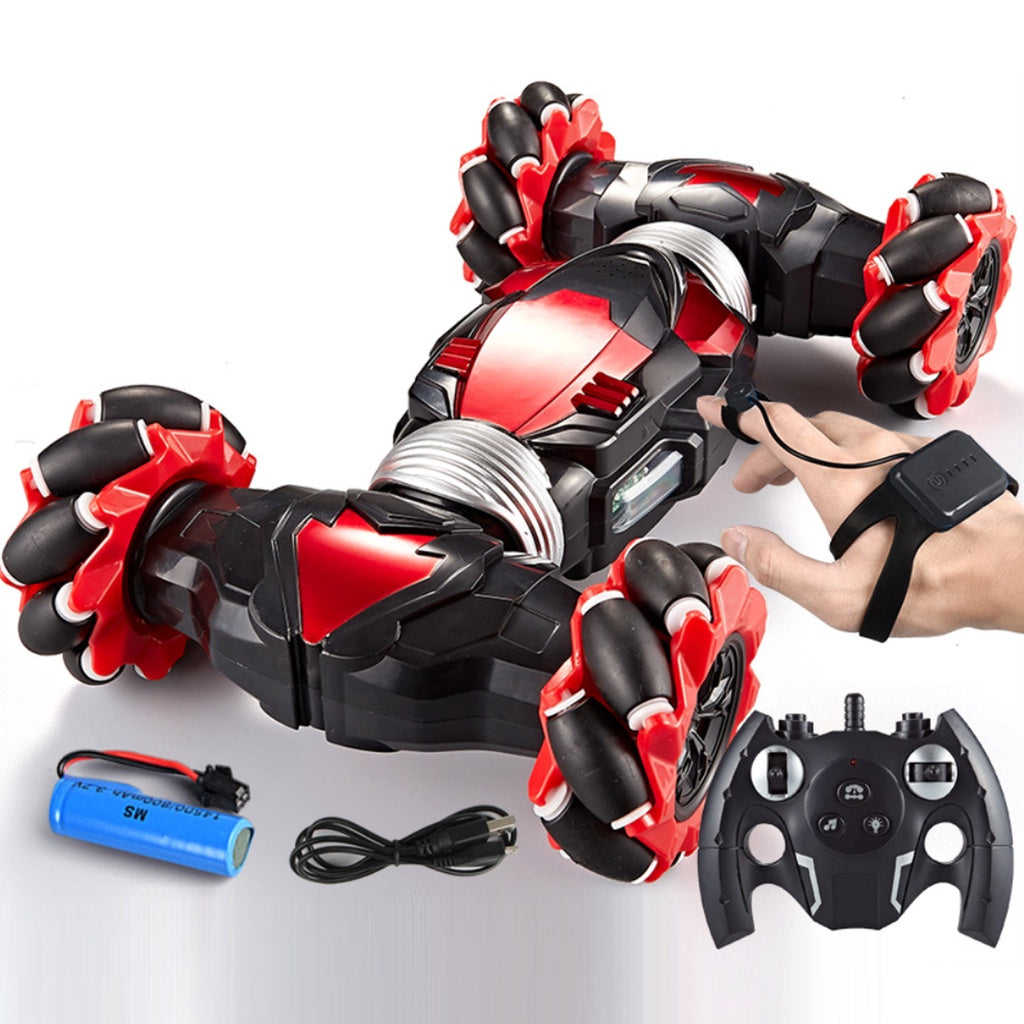 Hand-Motion Sensor RC Stunt Car – 360° Action and Gesture Control