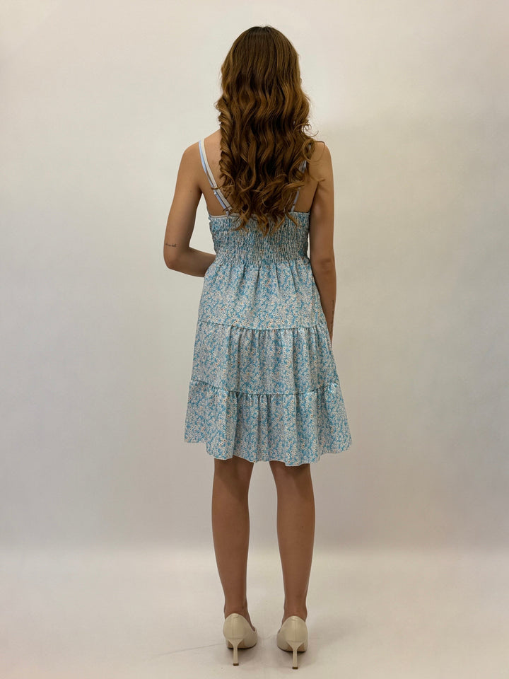 Yvette™  |  Floral Short Dress Waist