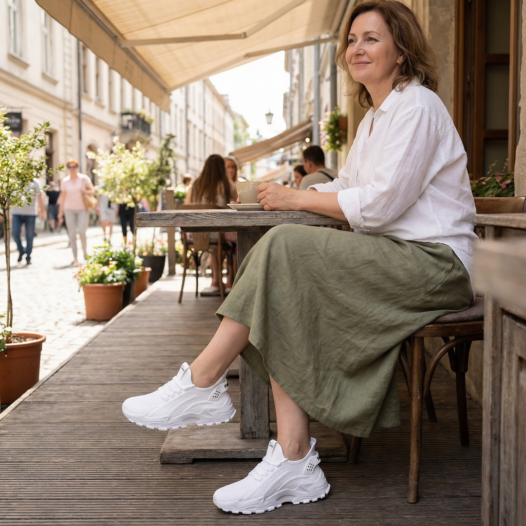 Sophia | Breathable Mesh Sneakers for Light Comfort