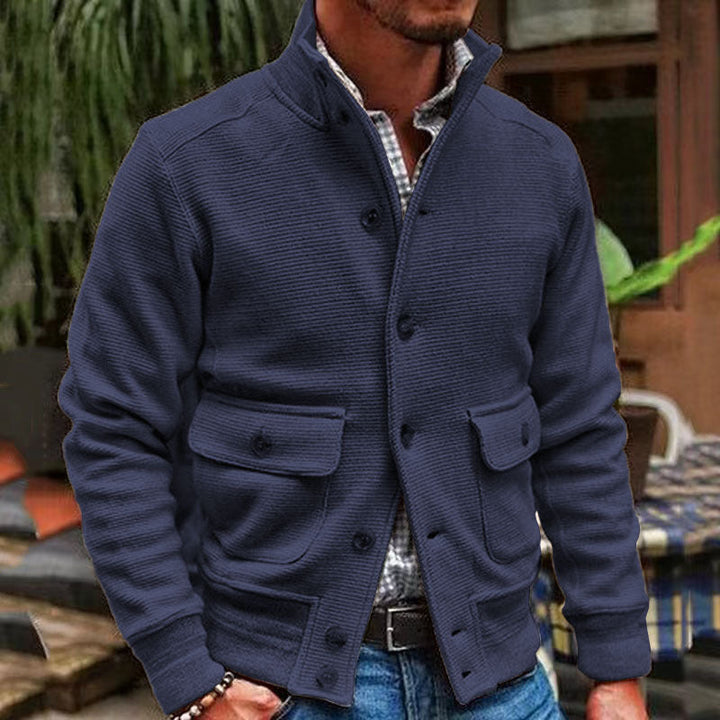 LAURENT MONACO | HIGH COLLAR JACKET FOR MEN