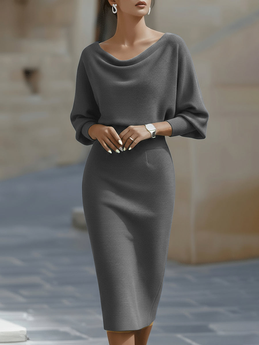 Ailany Luxurious Midi Dress - Elena Harper