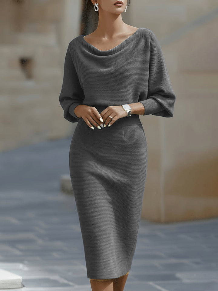 Ailany Luxurious Midi Dress - Elena Harper