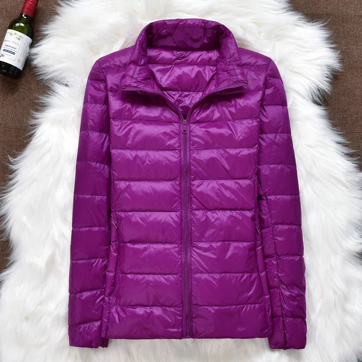 Emily Ultralight and Foldable Women's Down Jacket - Elena Harper