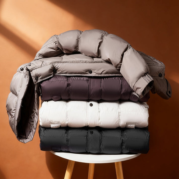 Daniel Lightweight and Versatile Men's Down Jacket, view 10 - Elena Harper