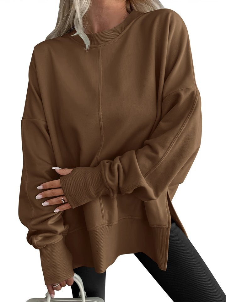 Gwen™  |  Oversized Long Sleeve Sweatshirt