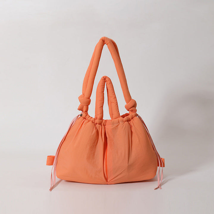 Ladies' Quilted Handbag with Soft Structure and Stylish Look