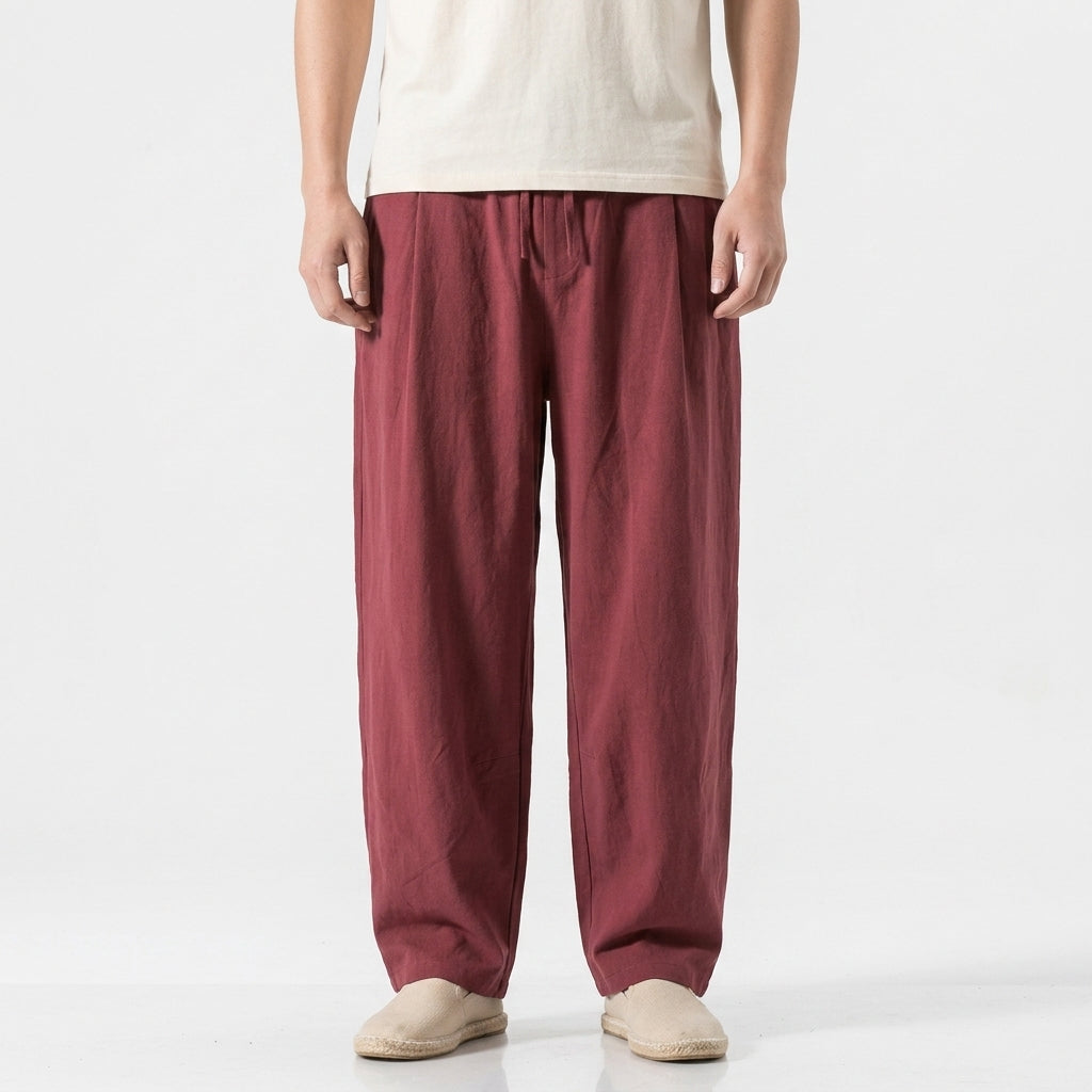Casual Pants with Adjustable Waist