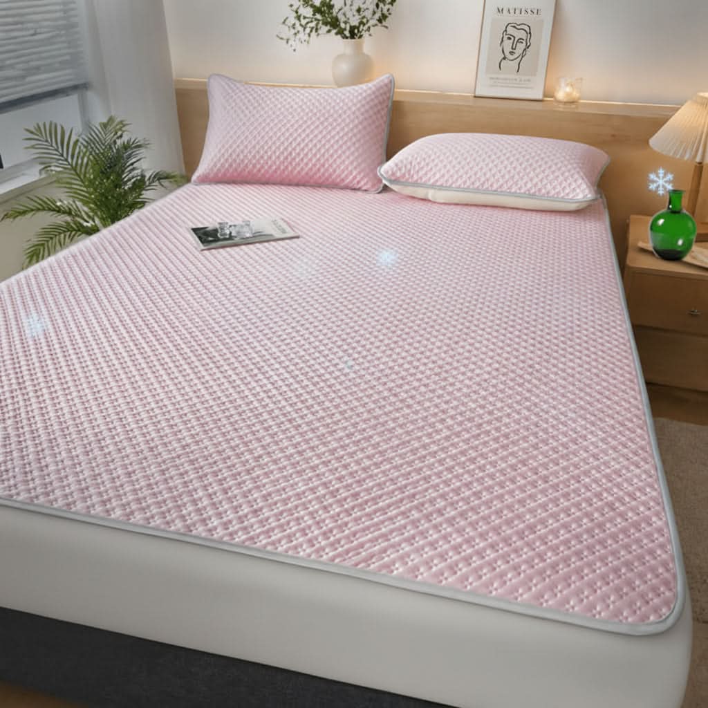 Foldable Cooling Mat for Bed - Breathable Summer Sleeping Mat