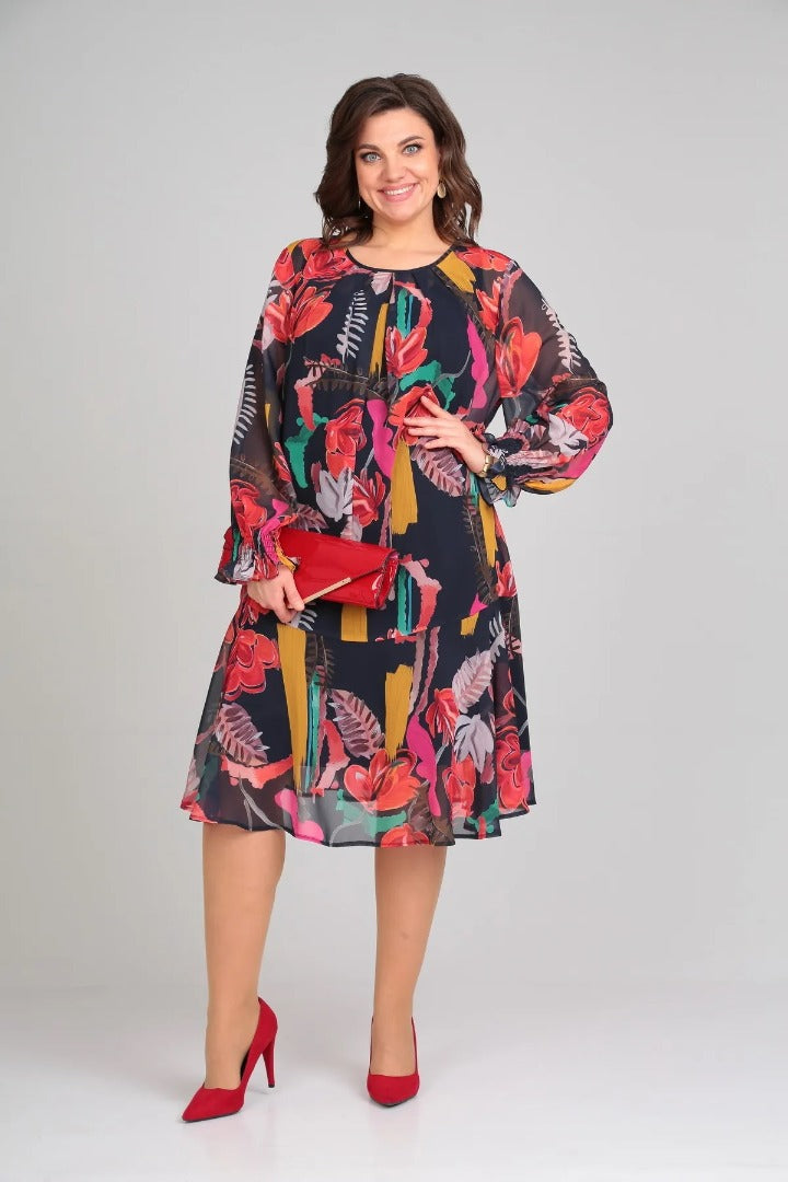 FLOWER DRESS FOR WOMEN