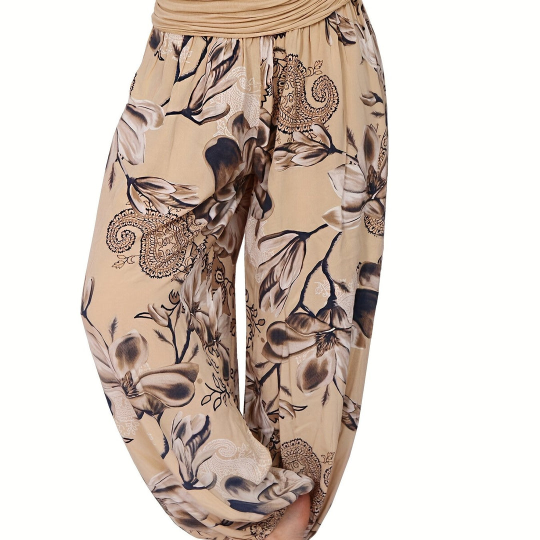 FLOWER PANTS FOR WOMEN