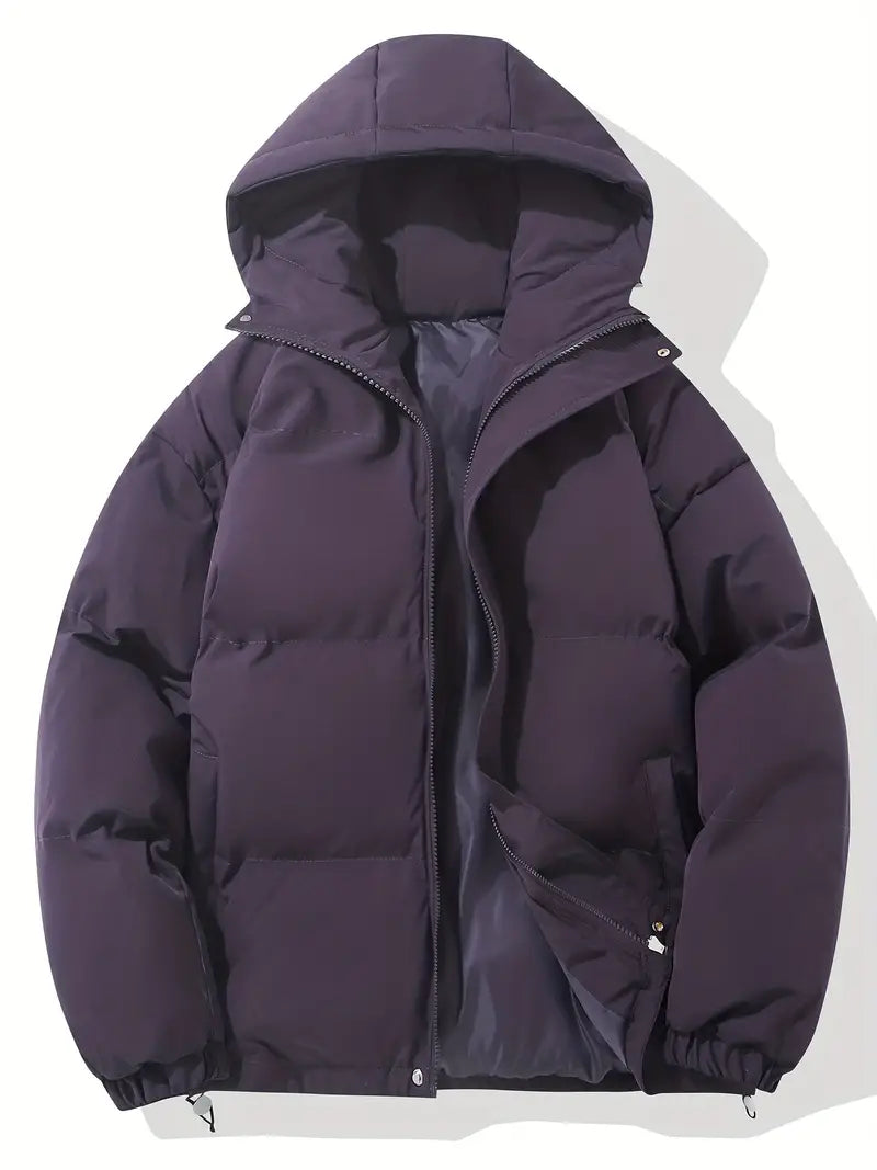 Sophie - Elegant Short Hooded Down Jacket