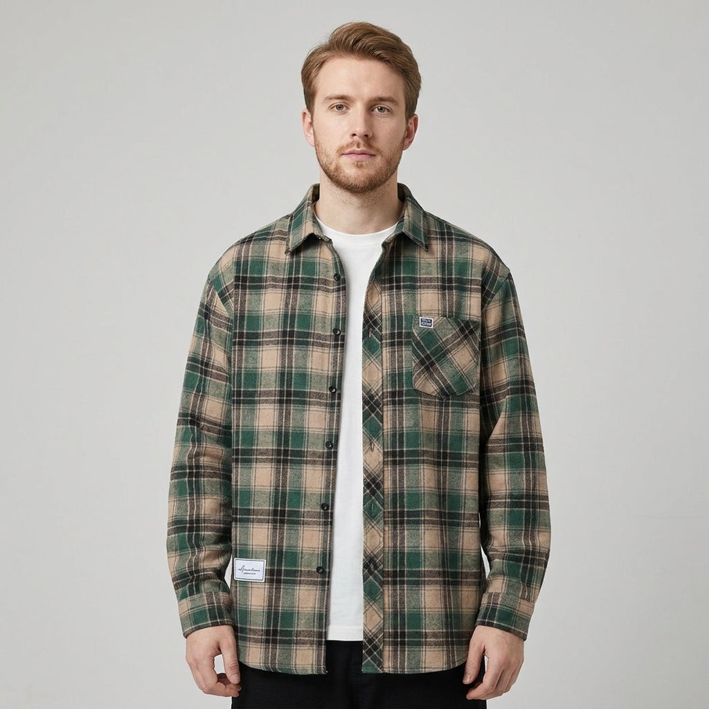 HARRINGTON OXFORD | PLAID SHIRT FOR MEN